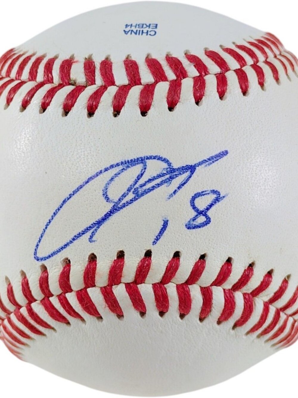 Kenta Maeda Autographed Baseball LA Dodgers Signed COA Proof Photo